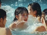 県営プール　24年10月11日　埼玉県　朝霞市　市営プール　人気動画　⇒　http://bokki.jp/movie　　#水着　#プール女子　　