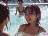 市営プール　26年05月06日　沖縄県　豊見城市　市営プール　人気動画　⇒　http://bokki.jp/movie　　#水着　#プール女子　　